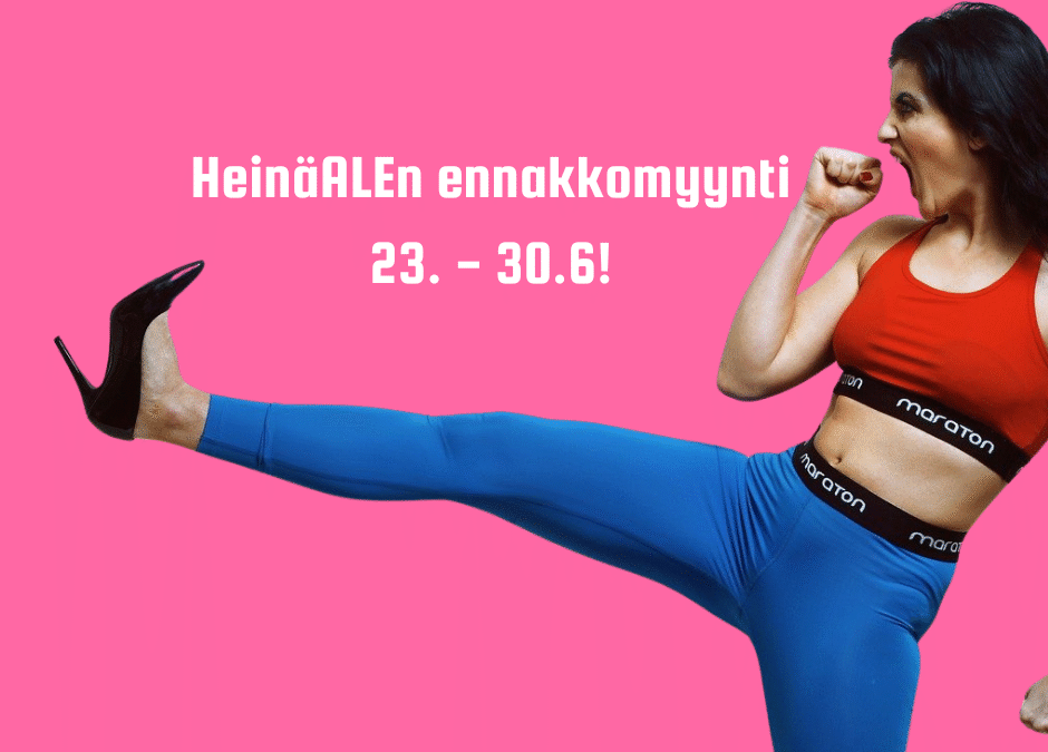 HeinäALEn ennakkomyynti on käynnissä!