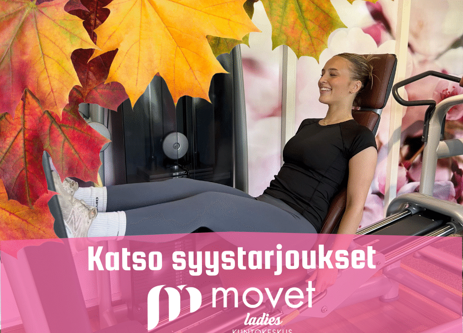 Katso syystarjoukset! Voimassa 20.10. asti!
