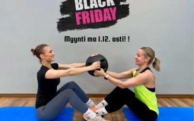Black Friday-myynti on käynnissä!