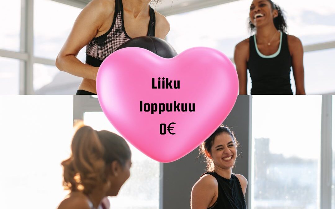 Liiku loppukuu 0€!